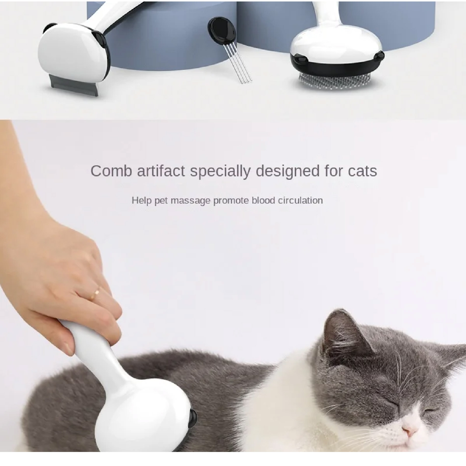 Miniatura 2 de Kit De Cepillos Para Mascotas 7en1